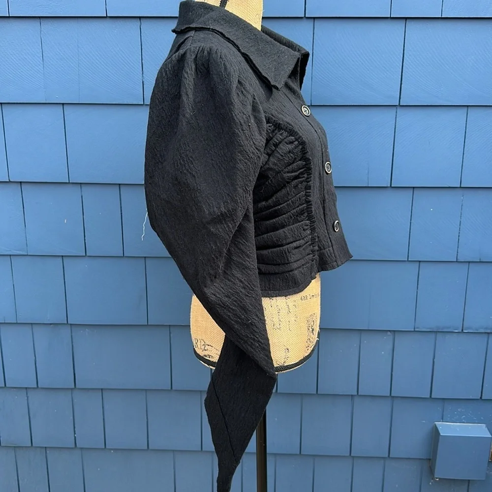 🖤🖤🖤Elywood black jacket blazer witchy emo couture medium Spin Doctor
